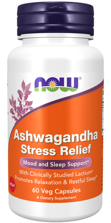 Now Foods Ashwagandha Stress Relief - 60 Cap
