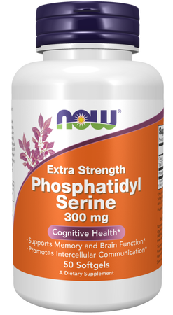 Now Foods Phosphatidyl Serine Extra Strength 300 Mg - 50 Softgels