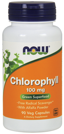 Now Foods Chlorophyll 100 mg - 90 Cap
