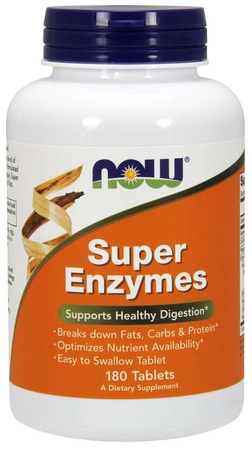 Now Foods Super Enzymes Tablets - 180 Tab