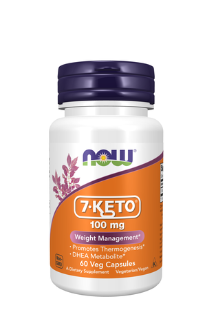 Now Foods 7 Keto 100 Mg - 60 Capsules