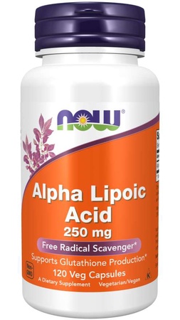 Now Foods Alpha Lipoic Acid 250 Mg - 120 VCap