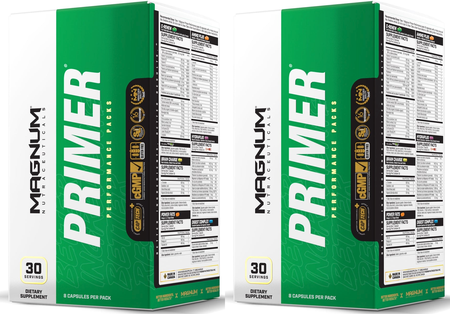 Magnum Primer  Performance Multivitamin Packs - 60 Packs (2 x 30 Pack Boxes)  TWINPACK