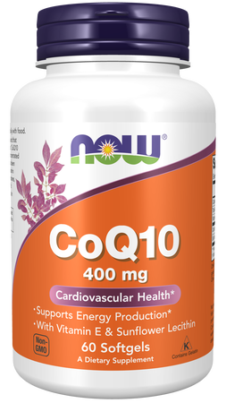 Now Foods CoQ10 400 mg - 60 Sofgels