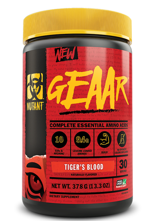 Mutant GEAAR EAA's Tiger's Blood - 60 Servings (2 x 30 Serv Btls)  TWINPACK