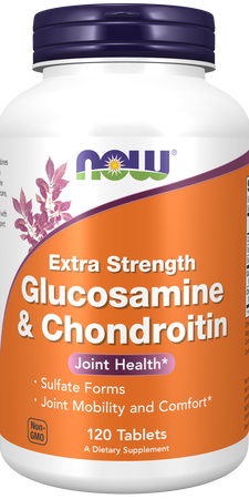 Now Foods Glucosamine & Chondroitin Extra Strength - 120 Tab