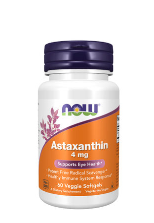 Now Foods Astaxanthin 4 Mg - 60 Veggie Softgels