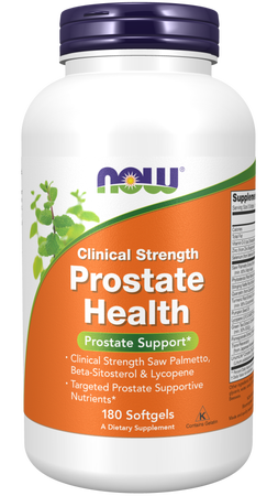 Now Foods Prostate Health Clinical Strength Softgels - 180 Softgel