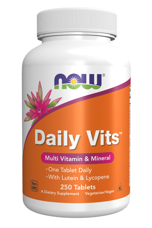 Now Foods Daily Vits Multi Vitamin One Tablet Daily - 250 Tab