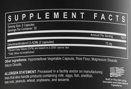 Enhanced Labs 3-AD  - 60 Capsules