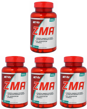 Met-Rx ZMA - 360 Cap (4 x 90 Cap Btls)  4 PACK