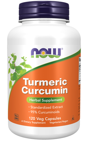 Now Foods Turmeric Curcumin Root Extract - 120 VCap