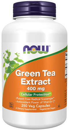 Now Foods Green Tea Extract 400 Mg - 250 Cap