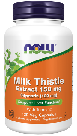 Now Foods Milk Thistle Extract 150 mg Silymarin - 120 VCap