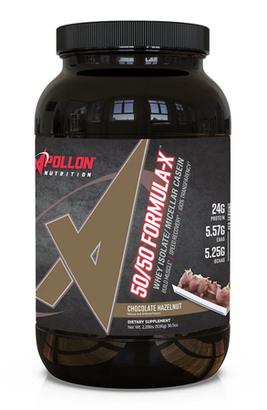 Apollon Nutrition 50/50 Formula-X Protein Chocolate Hazelnut - 28 Servings