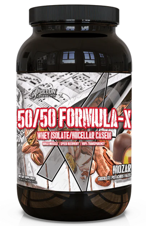 Apollon Nutrition 50/50 Formula-X Protein Mozart Marzipan Chocolate (Chocolate-Pistachios-Hazelnuts-Almonds) - 28 Servings