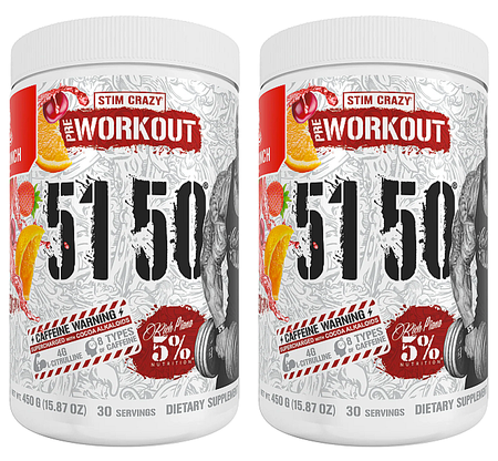 5% Nutrition 5150 Fruit Punch - 60 Servings (2 x 30 Serving Btls) TWINPACK
