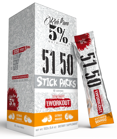 5% Nutrition 5150 Stick Packs  Citrus Mango - 10 Stick Packs