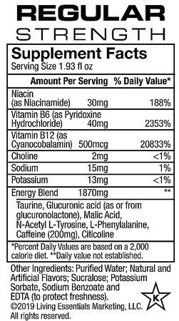 5-hour ENERGY Shot, Regular Strength (200mg Caffeine)  Berry  - 10 Bottles