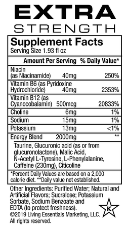 5-hour ENERGY Shot, Extra Strength, Berry - 10 Pack