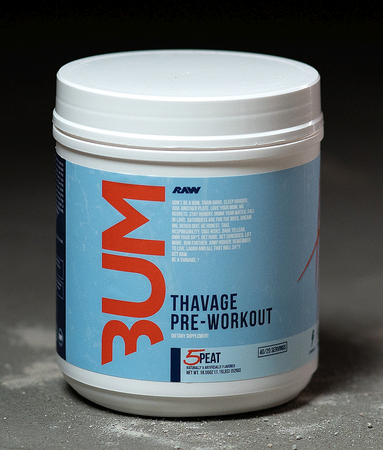 RAW CBUM Thavage Pre-Workout  5 PEAT - 40 Servings