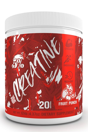 5% Nutrition Code Red Series Creatine  Fruit Punch - 20 Servings