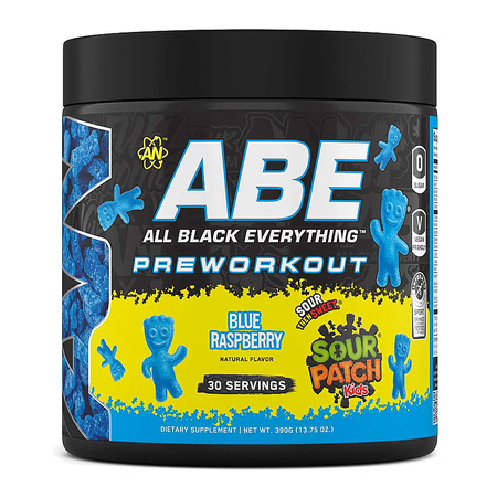 ABE Ultimate Pre-Workout Sour Patch Kids Blue Raspberry - 30 Servings
