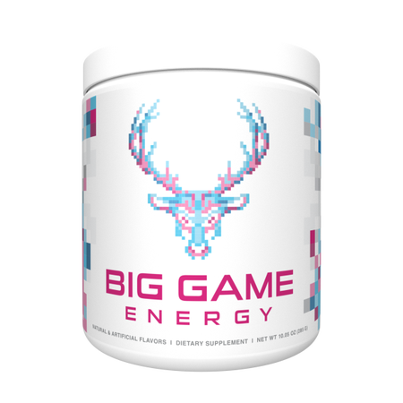 Bucked Up Big Game Energy  Cotton Candy - 30 Servings