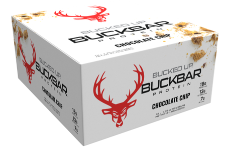 Bucked Up Buck Bar  Chocolate Chip - 12 Bars