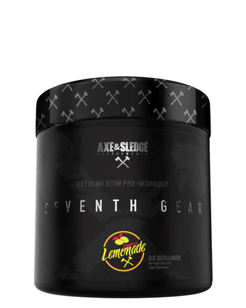 Axe & Sledge Seventh Gear Pre-Workout  Raspberry Lemonade - 30-60 Servings