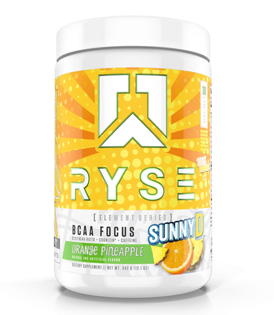 RYSE BCAA Focus  SunnyD Orange Pineapple - 30 Servings
