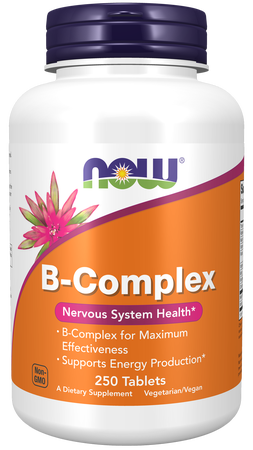 Now Foods B-Complex - 250 Tablets