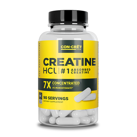 CON-CRET Creatine HCl Capsules - 90 Capsules