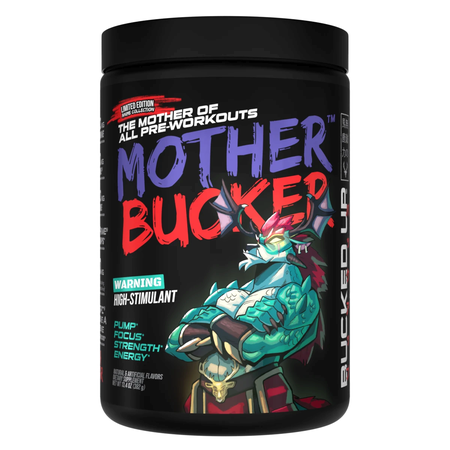 Bucked Up Mother Bucker Pre Workout  Plum/Pear  Anime Collection Limited Edition - 20 Servings