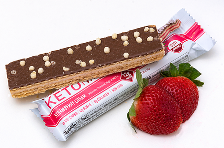 Convenient Nutrition Keto Wheyfer Bars Strawberry Cream - 10 Bars