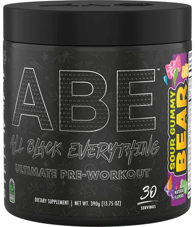 ABE Ultimate Pre-Workout  Sour Gummy Bear - 30 Servings **Special w/FREE Shaker