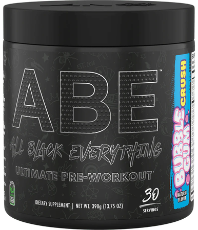 ABE Ultimate Pre-Workout  Bubble Gum Crush - 30 Servings **Special w/FREE Shaker