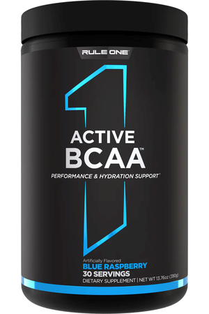 Rule1 Active BCAA w/Hydration Support  Blue Raspberry - 30 Servings