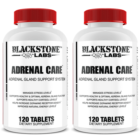 Blackstone Labs Adrenal Care - 240 Tablets (2 x 120 Tab Btls)  TWINPACK