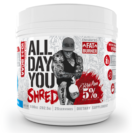 5% Nutrition All Day You May SHRED  Blueberry Lemonade - 25 Servings