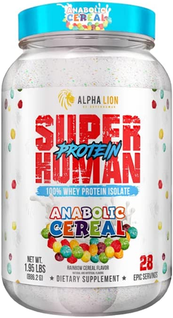 Alpha Lion Superhuman Protein Anabolic Cereal - 28 Servings