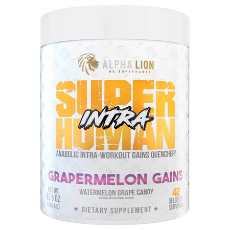 Alpha Lion SuperHuman INTRA  Grapermelon Gains - 42 Servings
