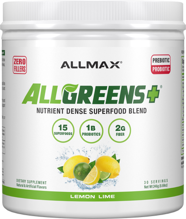 AllMax Nutrition ALLGREENS+  Pineapple Mango - 30 Servings