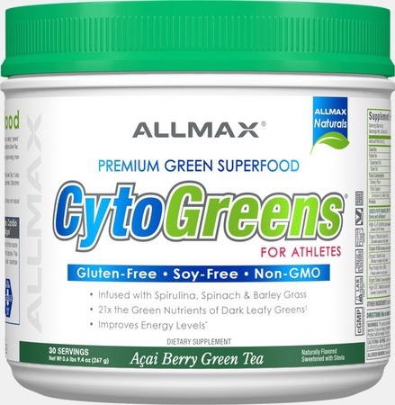 AllMax Nutrition CytoGreens Acai Berry Green Tea - 30 Servings