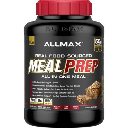 AllMax Nutrition MEAL PREP - Banana Nut Bread - 5.6 Lb
