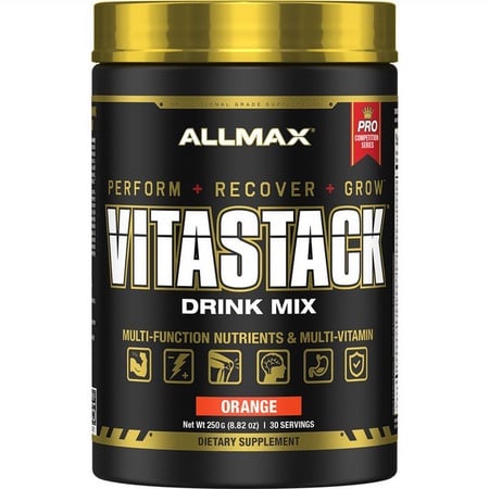 AllMax Nutrition VitaStack Powder Orange - 30 Servings  **Expiration date 9/23
