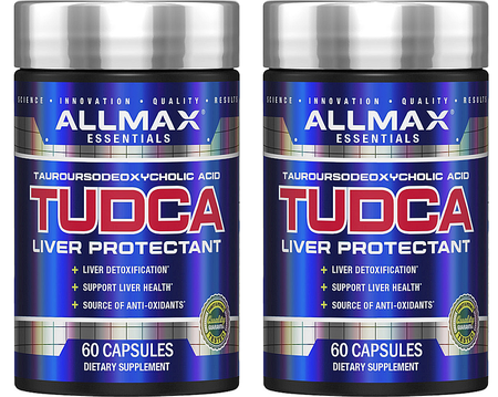 AllMax Nutrition TUDCA - 2 x 60 Cap Btls  TWINPACK