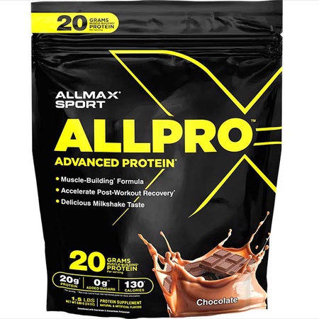 -AllMax Nutrition ALLPRO Advanced Protein  Chocolate - 1.5 Lb