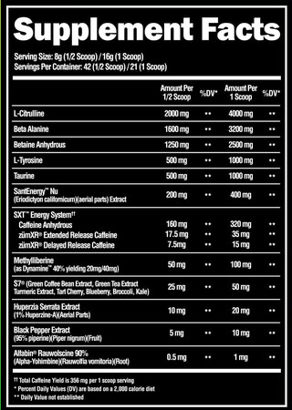 Alpha Lion SuperHuman Extreme Lion Punch - 42/21 Servings