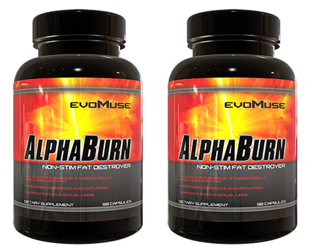 EvoMuse AlphaBurn - 2 x 100 Cap Btls   TWINPACK